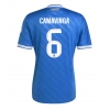 Real Madrid Eduardo Camavinga #6 Tredjedrakt 2025-26 Kortermet Real Madrid Eduardo Camavinga #6 Tredjedrakt 2025-26 Kortermet